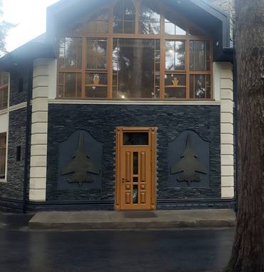 Термодверь с МДФ и ковкой